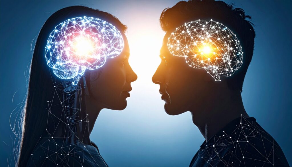 MCPによる人間とAIのリアルタイム同期のイメージ