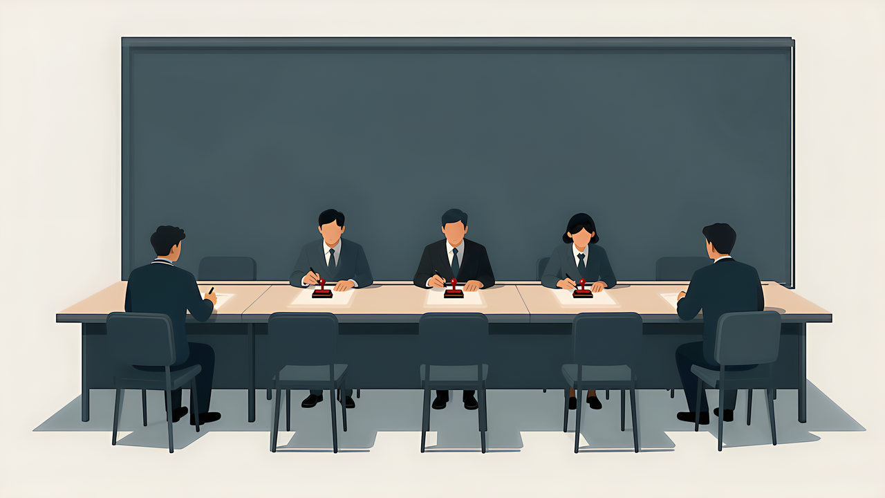 面ごとに、誰が承認を押すか