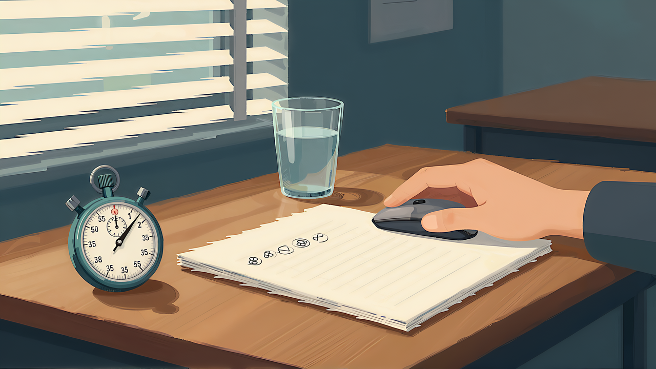 当日の運用 — 41秒の使い方