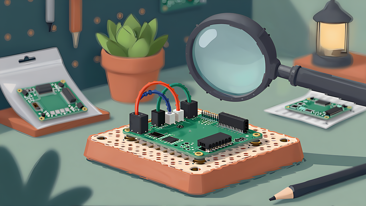 ESP32 のボードと ADC1 のピンを選ぶ