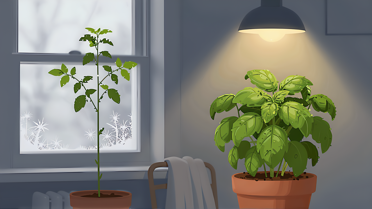 冬の窓辺で植物が弱る理由は「明るく見える」ことにある