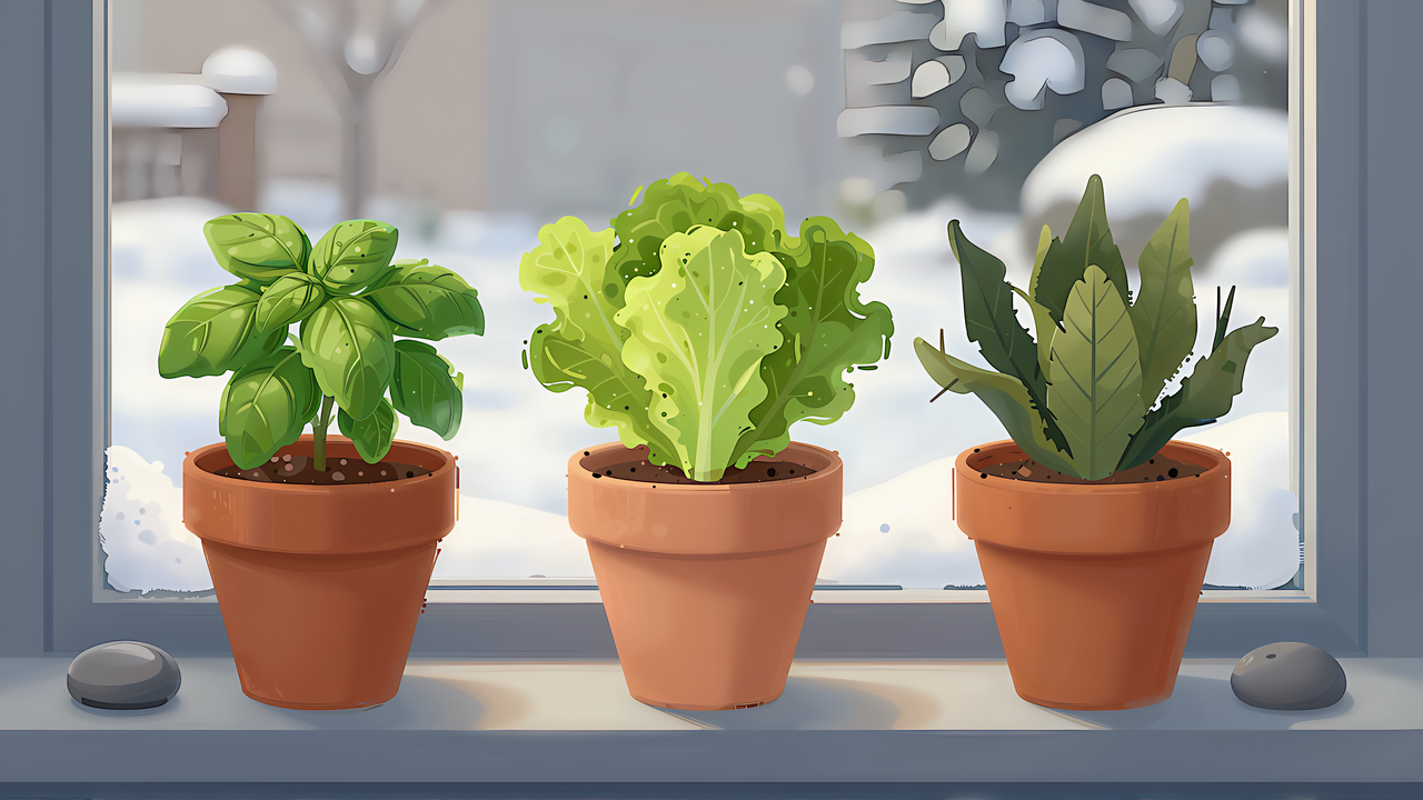 照合の考え方 — バジル・レタス・観葉植物を条件に当てはめる